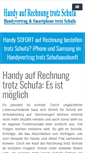 Mobile Screenshot of handy-auf-rechnung.biz